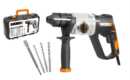 WORX Rotary Hammer SDS 26mm 800W